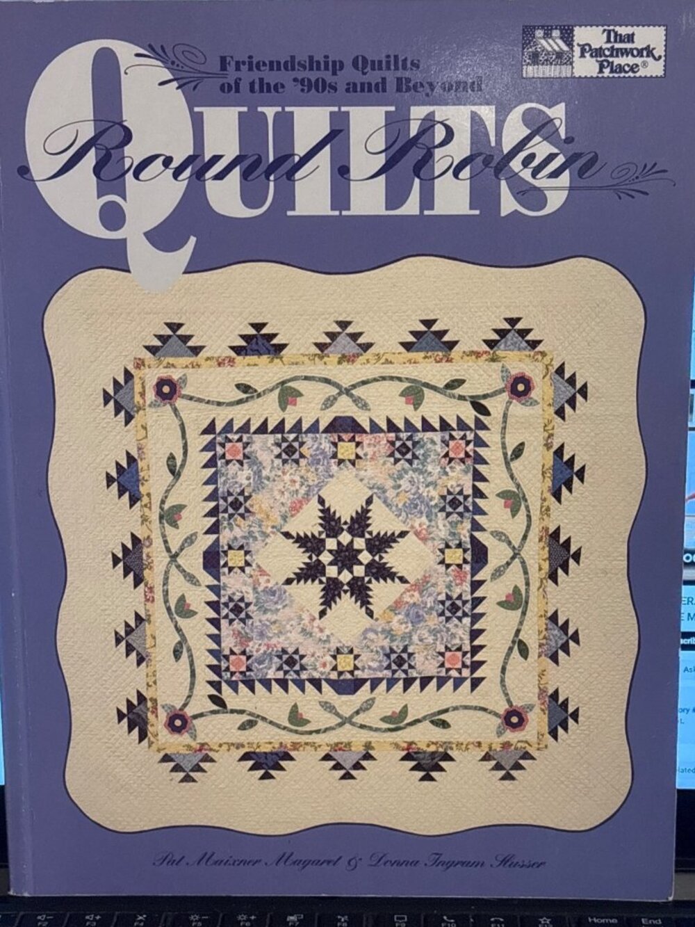 Round Robin Quilts Friendship Quilts Book By Pat Maixner & Donna Slusser B185